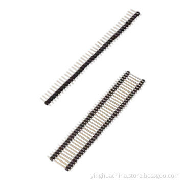 Pin header, 2.0mm pitch, single row/dual insulator, straight/right angle/SMT, 1.5mm connector, 6115